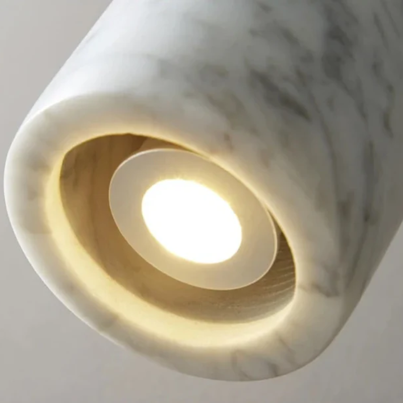Simple Marble Drop Ceiling Light