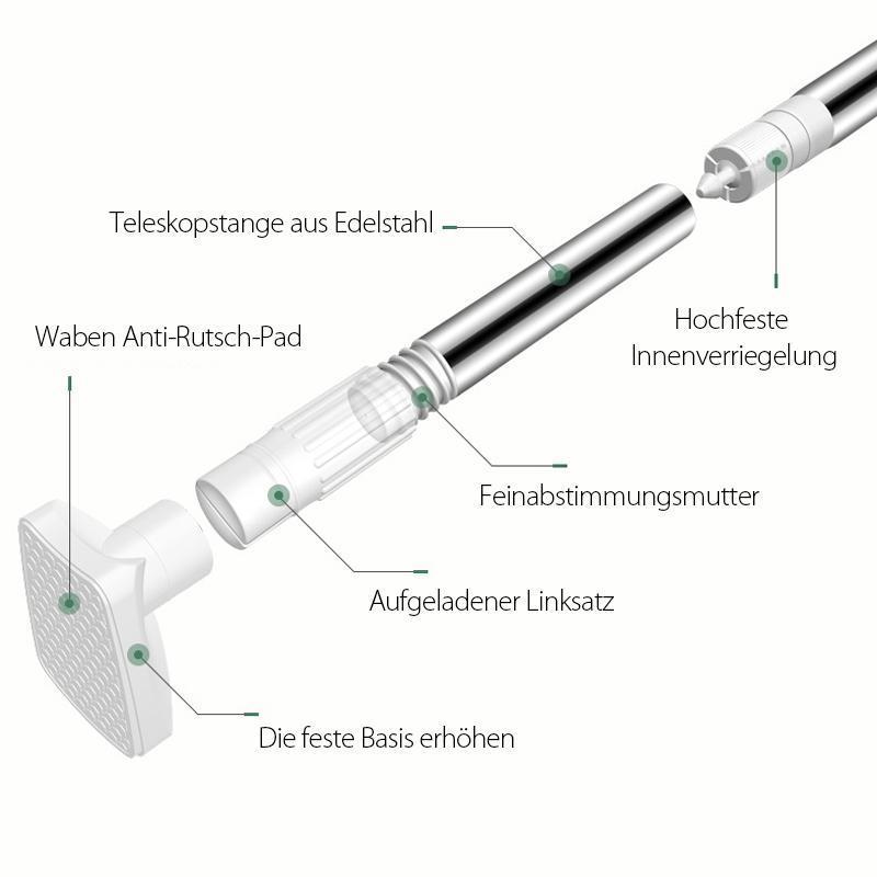 Adjustable Stainless Steel Closet Rod