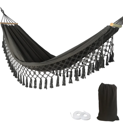 Soft Cotton Bohemian Hanging Hammock