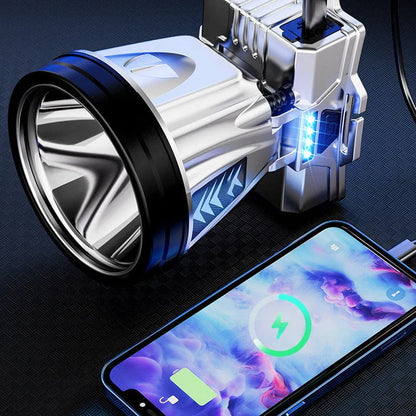 Rechargeable LED Headlamp with USB Charger