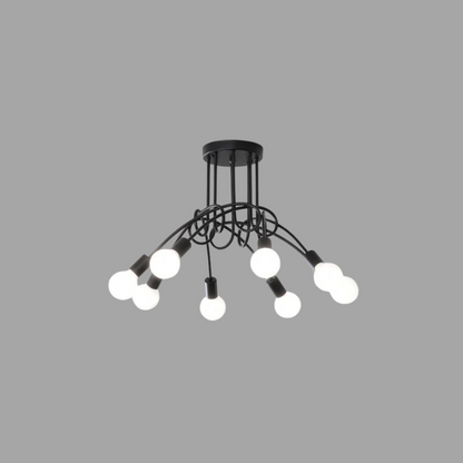 Retro Style LED Ceiling Light Fixture