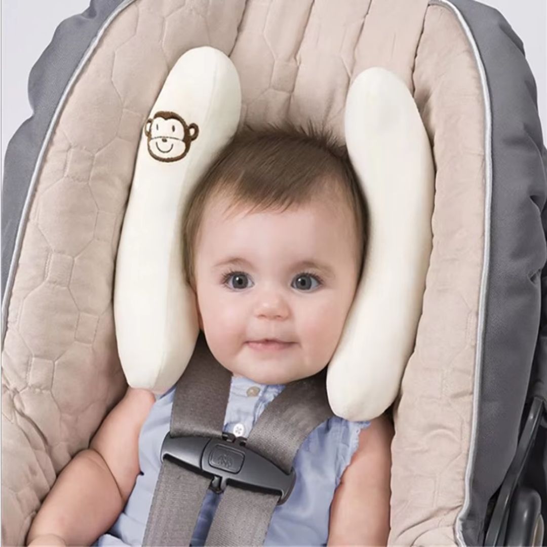 Comfortable Kids Car Pillow - Soft Baby Head Support - Befez