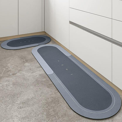Ultra Absorbent Bathroom Floor Mat, Soft and Fast Drying