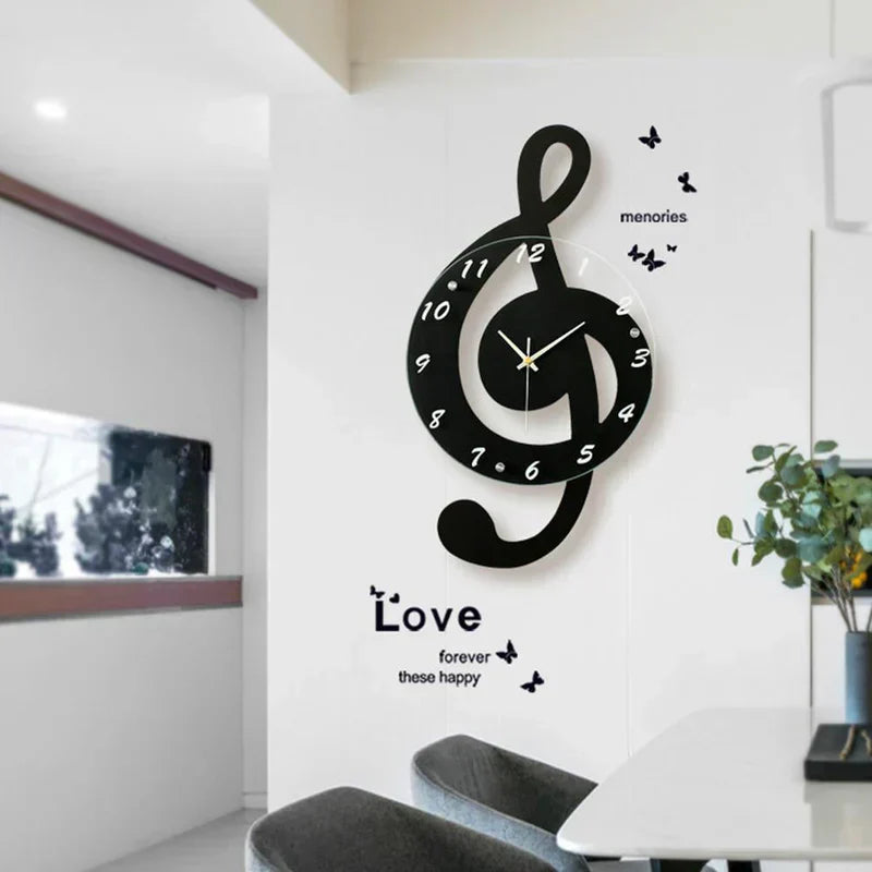 Stylish Music Note Wall Art Decor