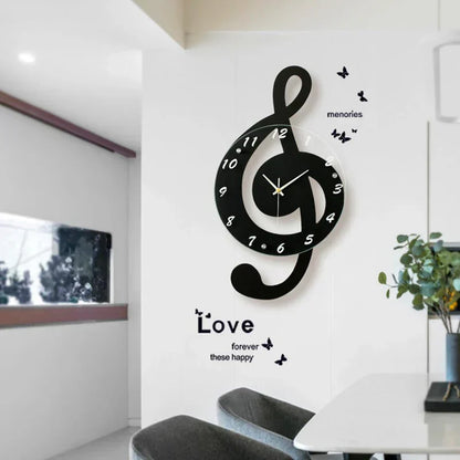 Stylish Music Note Wall Art Decor