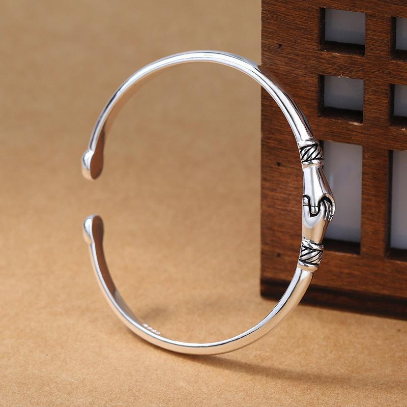 Best Friends Forever Handshake Charm Bracelet