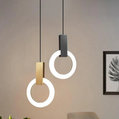 Modern Scandi LED Hanging Lamp