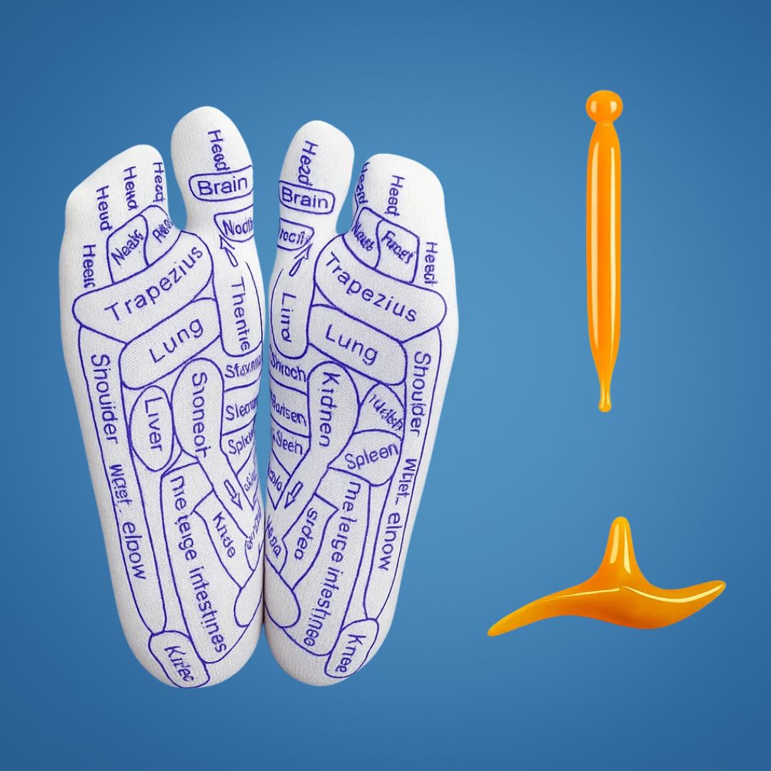 Comfortable Reflexology Socks for Foot Pain Relief