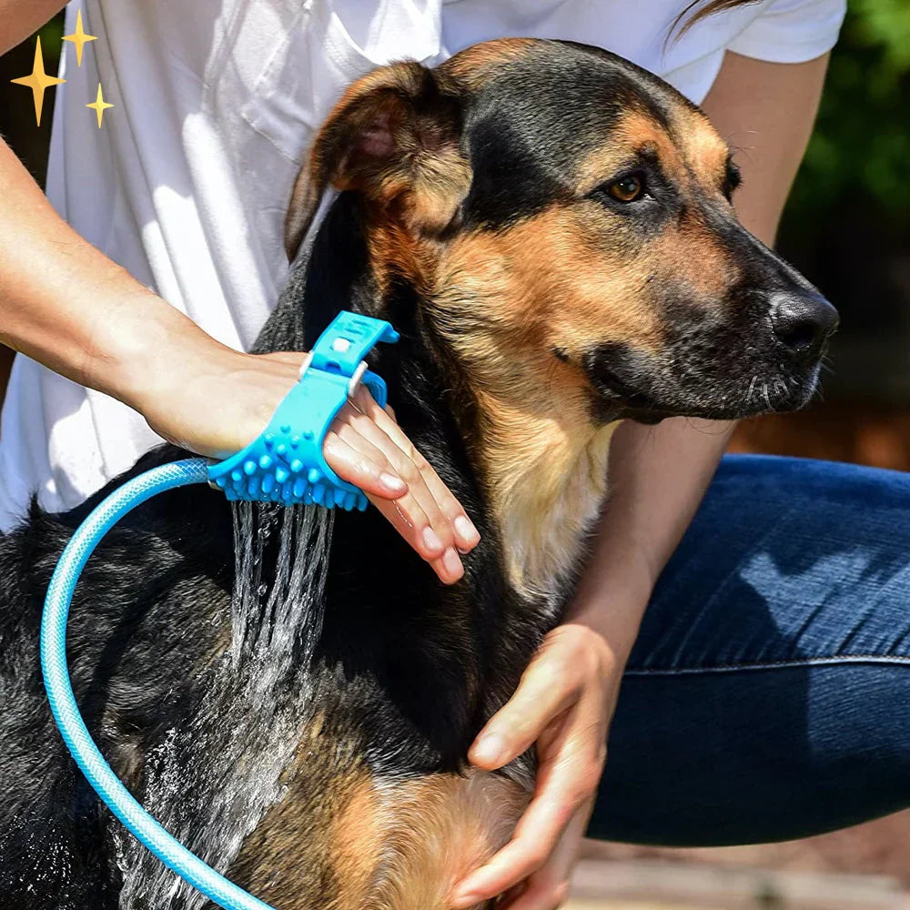 Pet Grooming Glove with Soft Brush and Water Spray - Befez