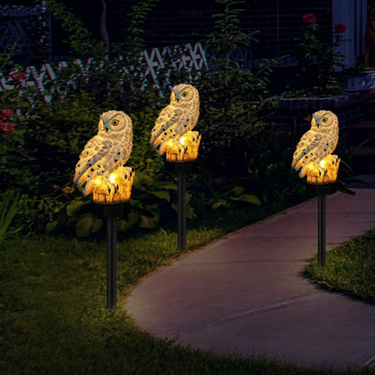 Befez | Outdoor Solar Powered Owl Light
