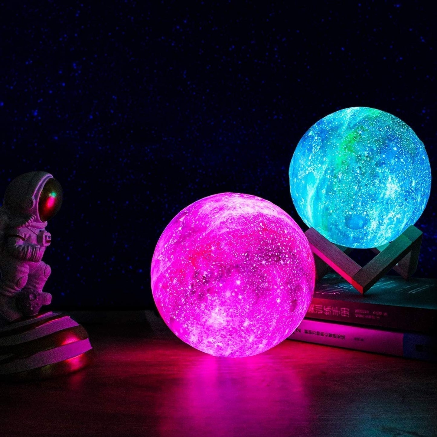 Befez | Moonbright Lamp - Soft Glow Starry Night Table Lamp