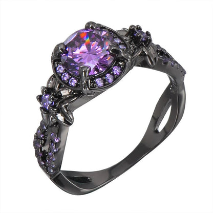 Timeless Black Gemstone Ring
