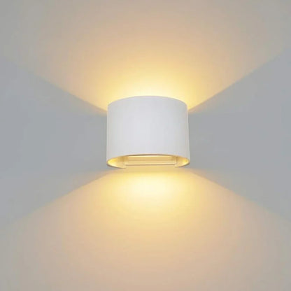 Elegant White LED Cube Wall Light - Befez