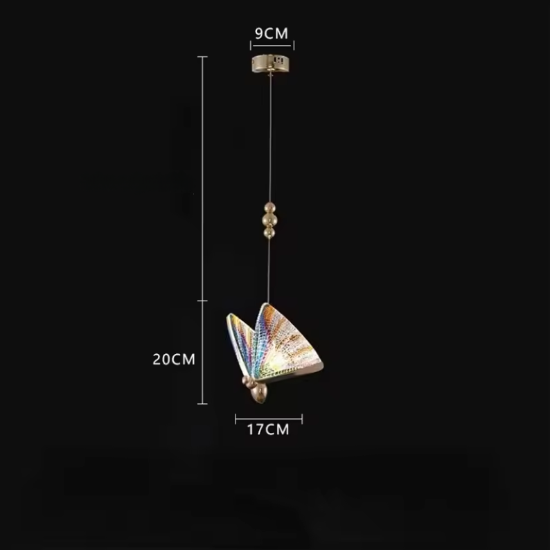 Stylish LED Pendant Light with Beautiful Floral Pattern
