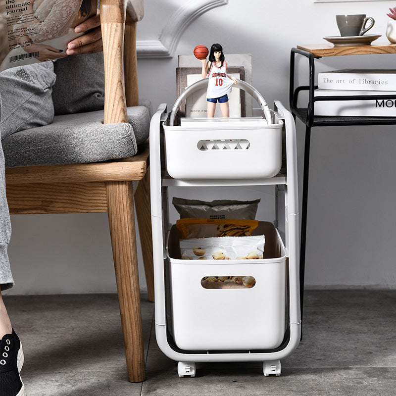 Space-Saving Stackable Home Storage Shelf