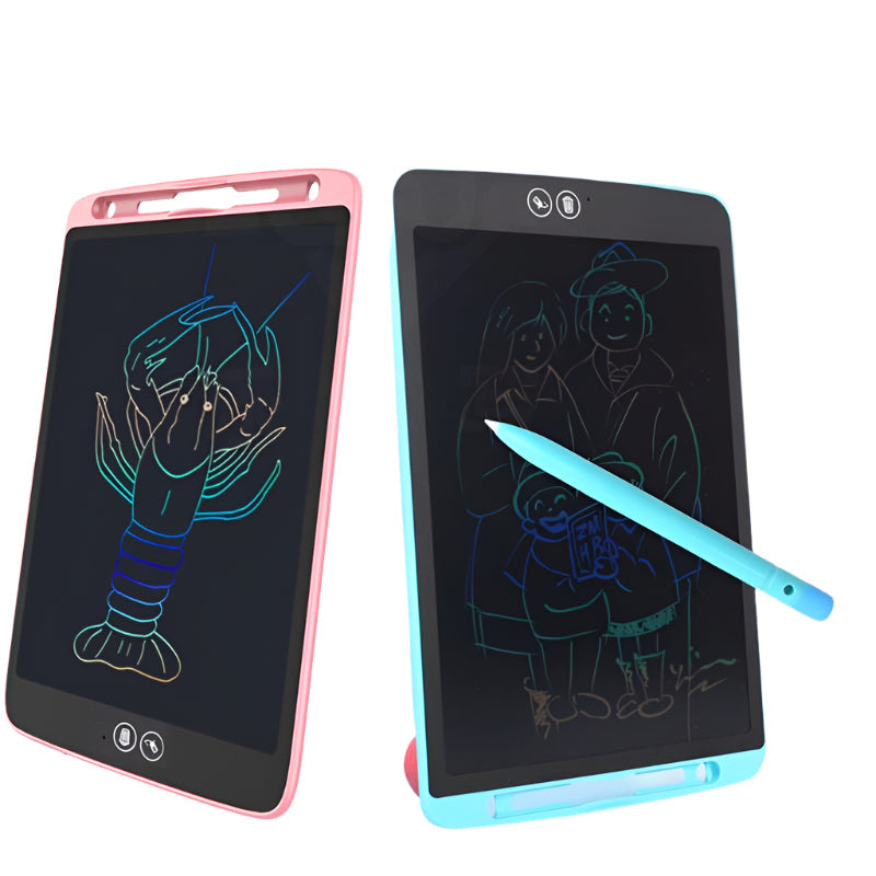 Colourful Kids Drawing Pad with Erasable Board - Befez