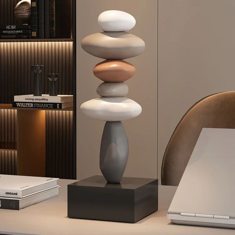 Serenity Decor Sculpture - Calming Home Accent