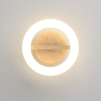 Circular LED Ceiling Light for Hallway and Entryway