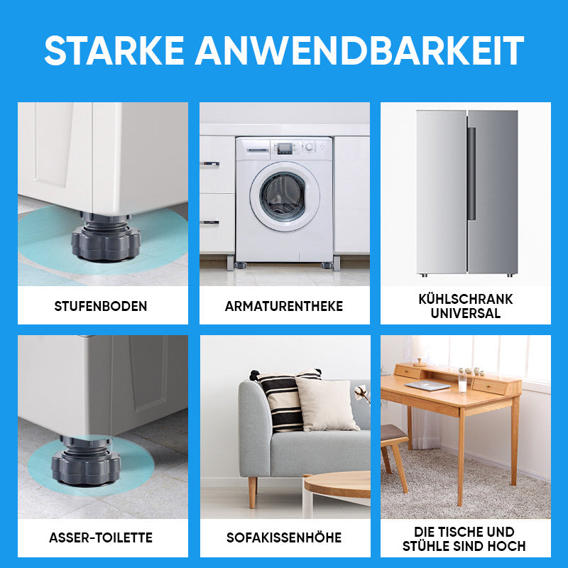 Compact Adjustable Laundry Machine Pedestal