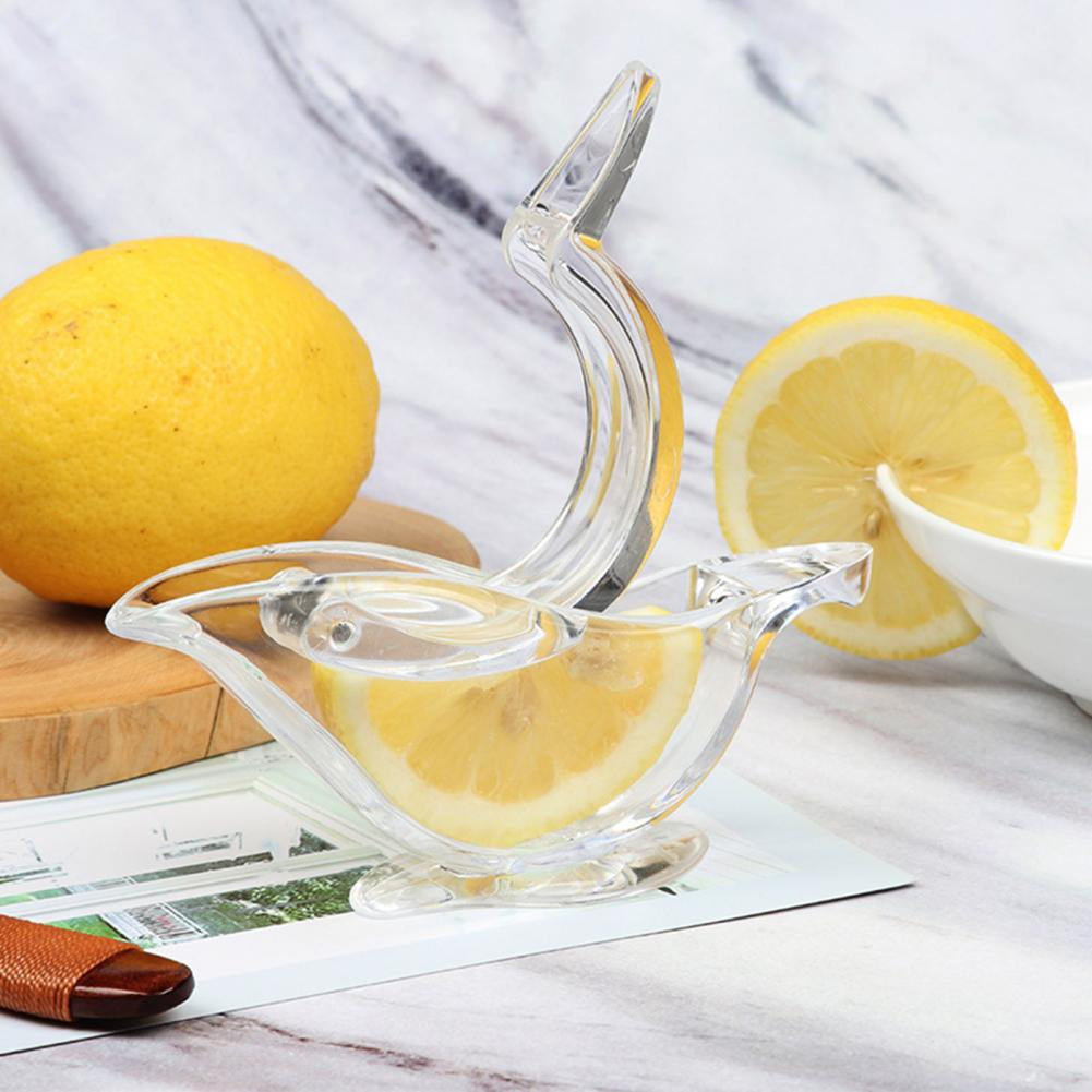 Clear Plastic Manual Lemon Squeezer