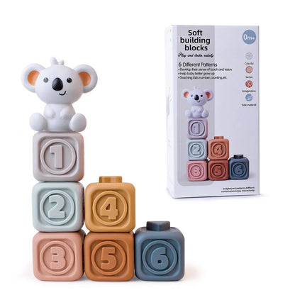 Soft Baby Building Blocks Set for Kids Learning