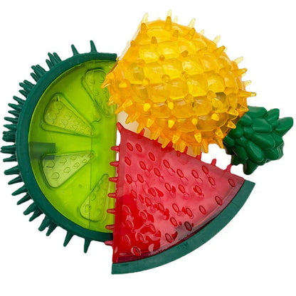 Cool Dog Chew Toy with Fruit Flavor