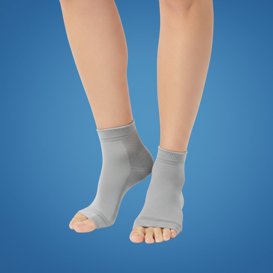 Soothing Gel Insoles - Padded Open Toe - Heel Pain Relief