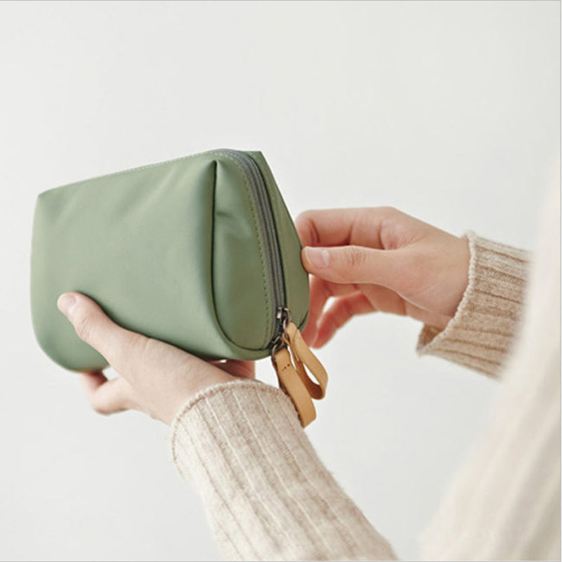 Spacious Double Zip Makeup Pouch