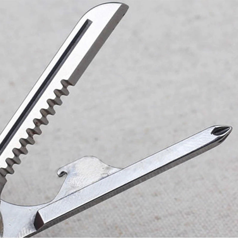 Portable 6-in-1 Keychain Multi Tool