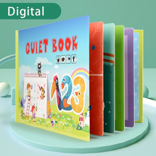Interactive Learning Quiet Book for Kids