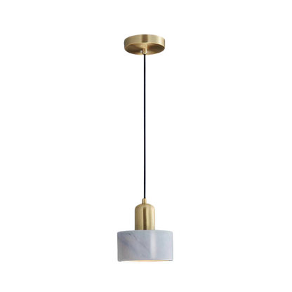 Stylish Gold Tone Pendant Light Fixture