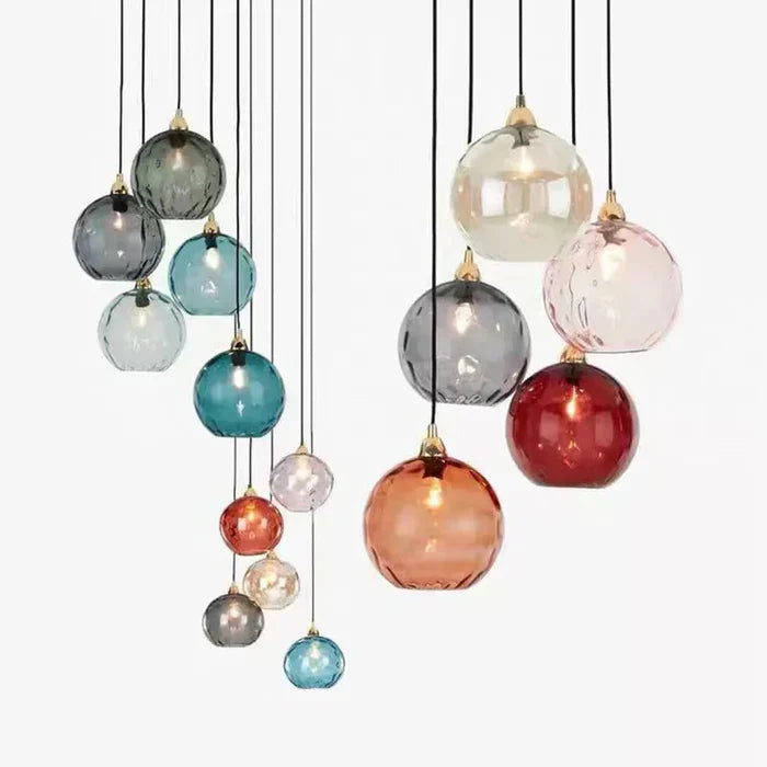 Stylish Glass Globe Pendant Light