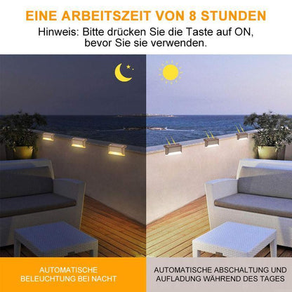 Waterproof Outdoor Solar Powered Lamp