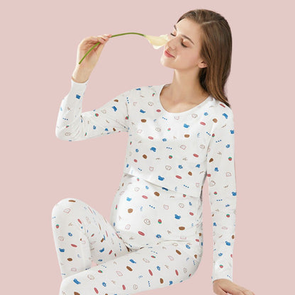 Cozy Maternity Dress for Lounging at Home