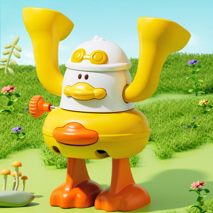 Colorful Hand Crank Tumbling Toy