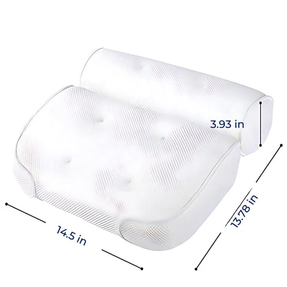 Soft Bathtub Pillow for Neck and Head Support