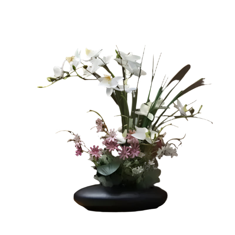 Realistic Floral Centerpiece in a Chic Vase