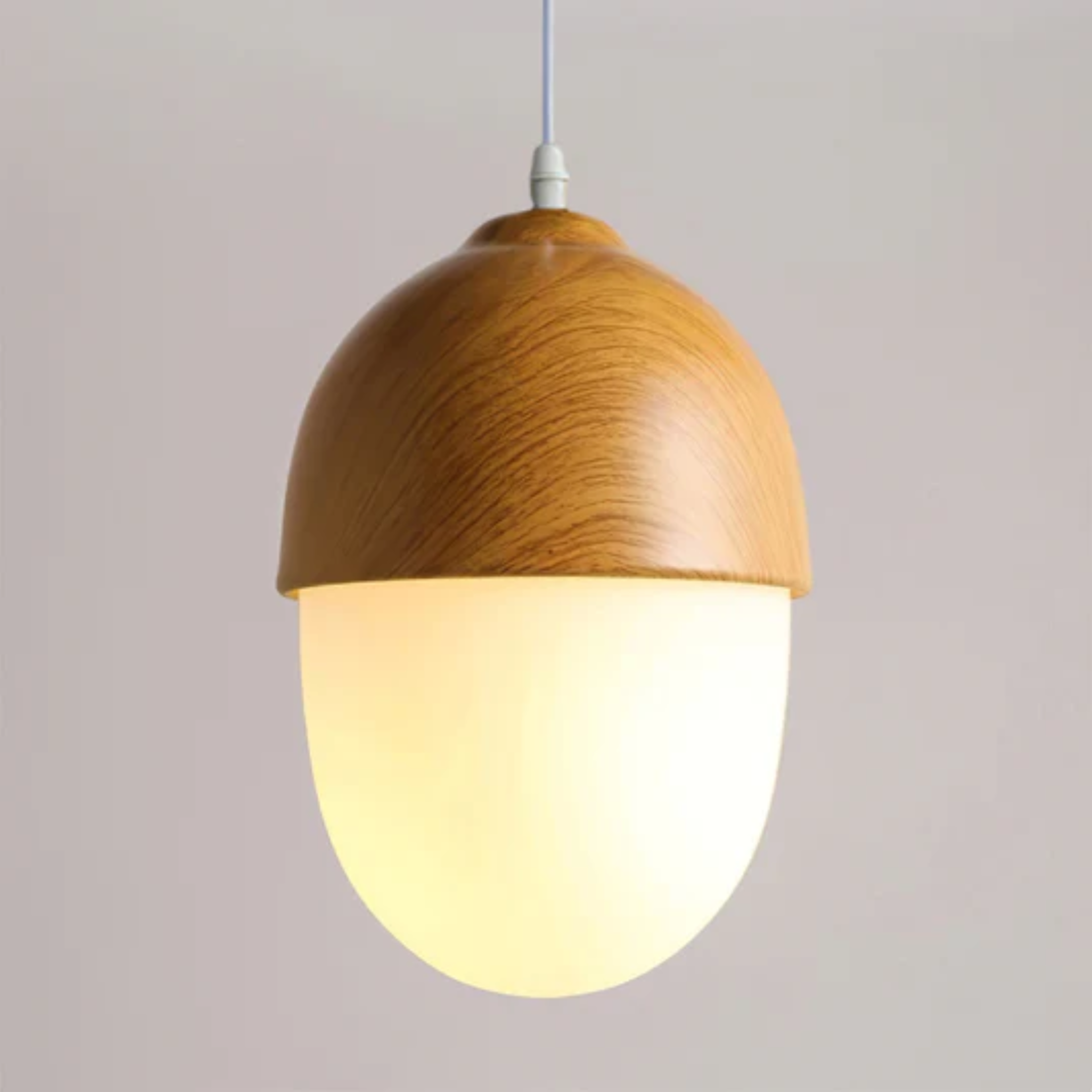 Unique Acorn Shaped Pendant Light