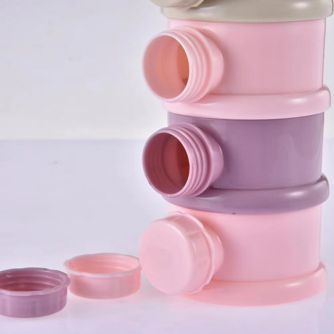 Baby Food Container - Convenient Stackable Powder Storage