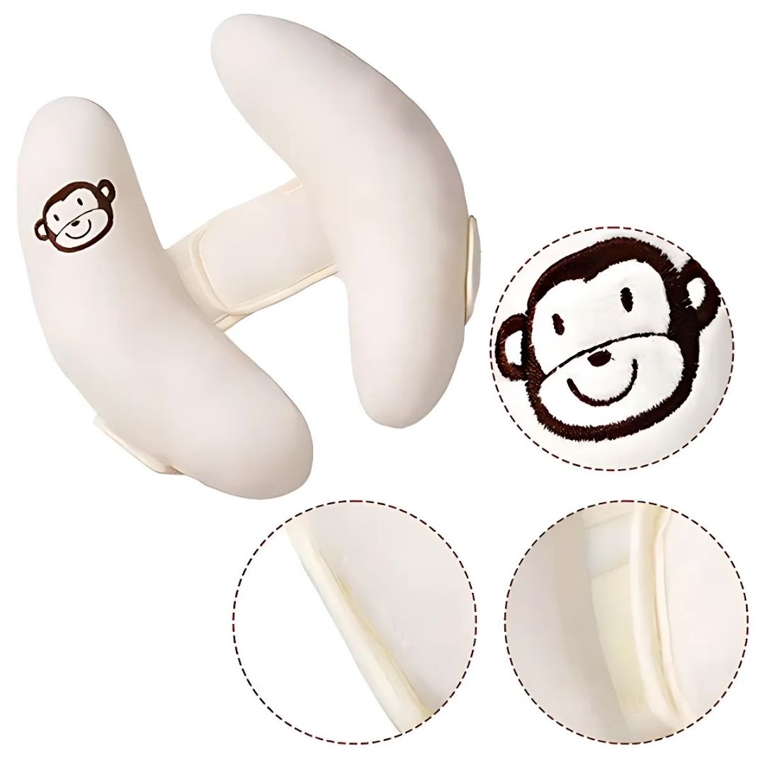 Soft Baby Head Support Pillow - Protective Stroller Cushion