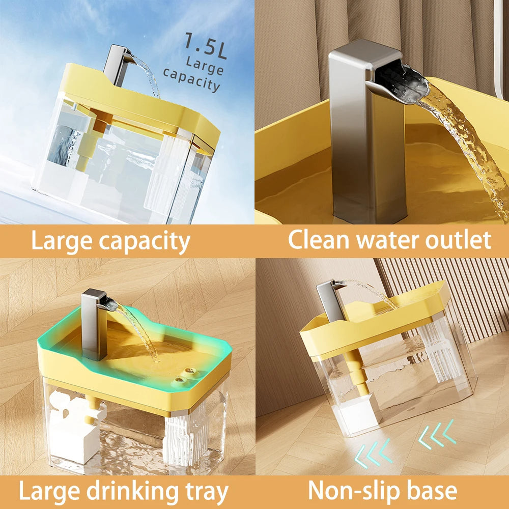 Automatic Pet Water Feeder for Fresh Drinking Water