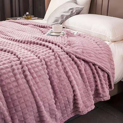 Plush Fuzzy Cozy Throw Blanket