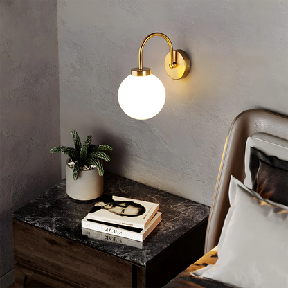 Stylish Glass Ball Table Lamp