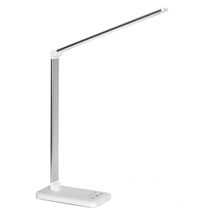 Compact LED Office Lamp with USB Port and 5 Bright Modes