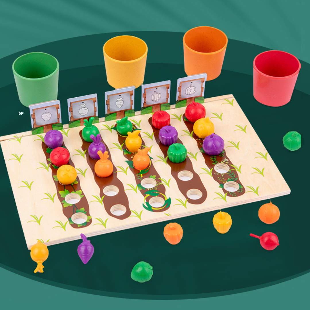 Educational Farm Toy with Colors and Number Learning