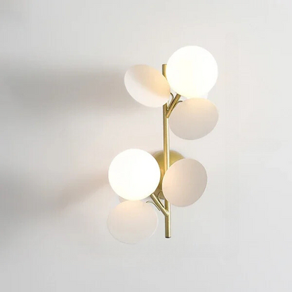 Stylish LED Glass Wall Light Fixture