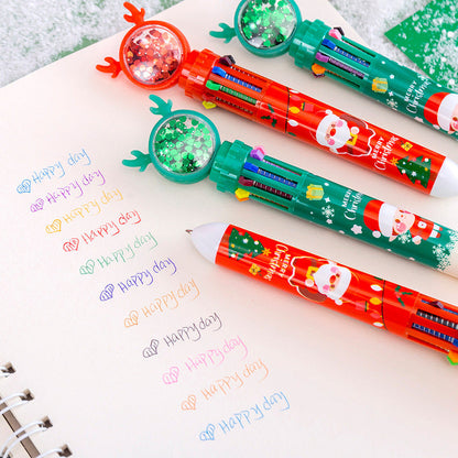 Colorful Holiday Glitter Pens