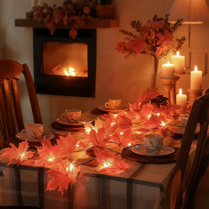 Floral String Table Lamp