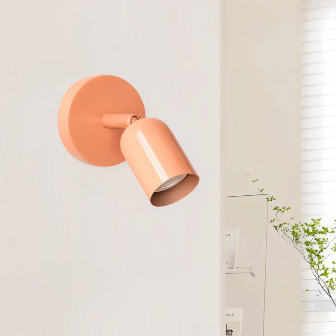 Simple White Macaron LED Wall Light