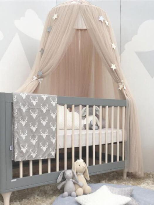 Befez | DreamHaven | Soft Baby Bed Canopy - Cozy Nursery Shade